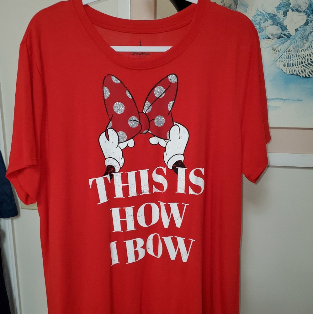 New without tags Disney,  Minnie top!